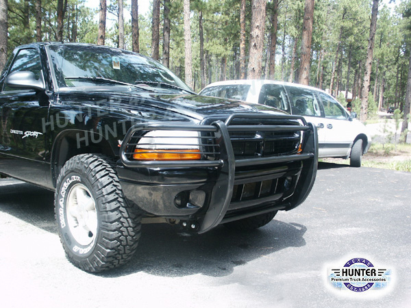 HECASA Black Steel Grille Guard For 2004-2006 Dodge Durango 4DR – Bumper Brush Guard